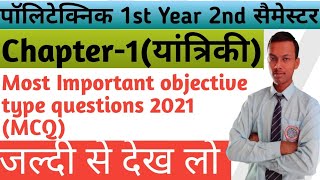 Applied Mechanics objective type questions ।। applied mechanics MCQ 2021