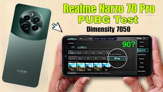 Realme Narzo 70 Pro Pubg Test | Dimensity 7050