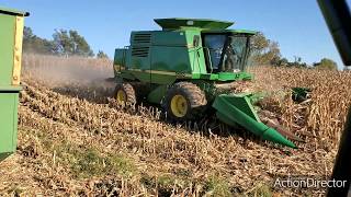 Corn harvest started. Iowa, corn. Ethanol plant.