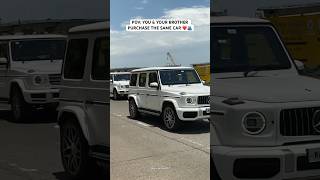 POV: YOU & YOUR BROTHER PURCHASE THE SAME CAR ❤️🫂 #gwagon #mumbai #cars