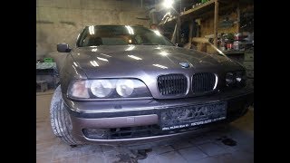 BMW 520 E39 СБОРКА ПОСЛЕ ПОКРАСКИ