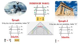 PROPORCIONALIDAD -  EJERCICIOS APLICANDO EL TEOREMA DE TALES