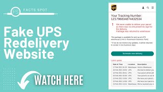 ups package delivery on hold text scam explained | text msg asking for redelivery fees