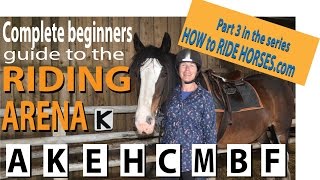 HOW to RIDE HORSES - The RIDING ARENA' - Part 3 of 'The complete beginners guide'