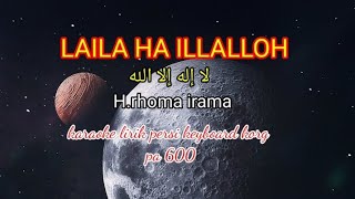 LAILLA HA ILLALLOH-KARAOKE LIRIK COVER KEYBOARD KORG PA 600 @REYVANS MUSIC