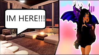 Beauty comes over to my house! -royale high roleplay-