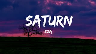 SZA - Saturn (Lyrics)