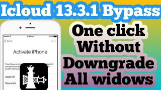 ICloud Bypass 13.3/13.3.1 One Click Without Downgrade/Tool For All windows