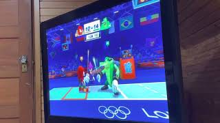 M&S at the London 2012 Olympics Fencing (Sonic vs Knuckles vs Vector) + Dr. Eggman fails