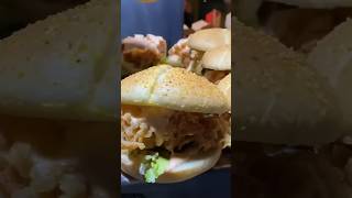 I Tried Zinger Burger At Street Food #foodshorts #foodstagram #food #zingerburger #burger #foodreel