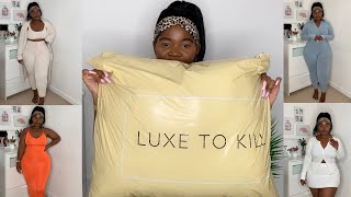 LUXE TO KILL TRY ON HAUL | WITH A DISCOUNT CODE | SAMANTHA KASH