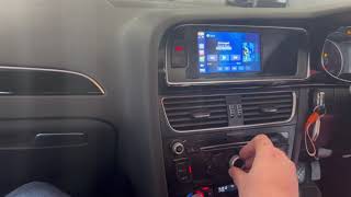 Audi A4 Concert/Symphony Wireless CarPlay retrofit