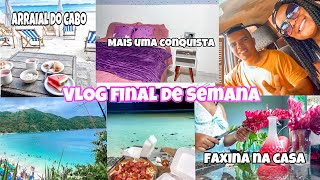 VLOG✨mais uma conquista para a casa| final de semana na praia| organizando a casa pra viajar