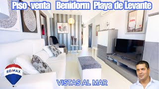 Piso venta Playa Levante Benidorm con vistas al mar