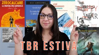 Letture sotto l'ombrellone | TBR estiva⛱