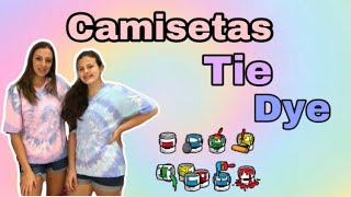 Como fazer as camisetas Tie Dye !!