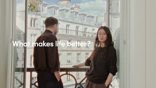 Language.| What Makes Life Better? : Christophe Lemaire and Sarah-Linh Tran | UNIQLO