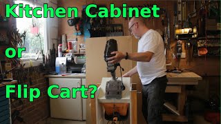 Flip Cart From Kitchen Cabinet