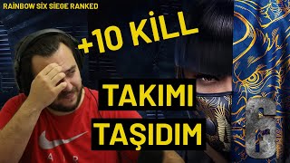 TAKIMI SIRTLADIM GÖTÜRDÜM // Rainbow Six Siege Türkçe Dereceli #3 @faruksonmez10