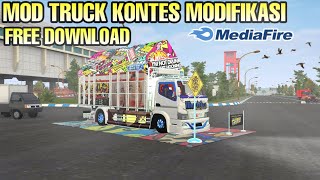 RILIS !!MOD BUSSID TERBARU TRUCK MODIFIKASI MBOIS DETAIL