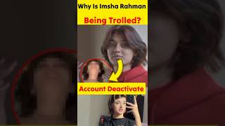 Why Is Imsha Rahman Being Trolled?|Imsha Rahman Viral Video| #shorts #viral