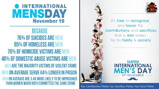 November 19th Is International MEN’S Day || My Contribution and Gratitude To You All