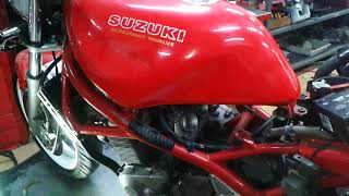 Comprobacion motor Suzuki Bandit 400 1991 L524