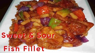 Sweet & Sour Fish Fillet Recipe | How to cook Sweet & Sour Fish Fillet | Cream  Dory Fish Fillet