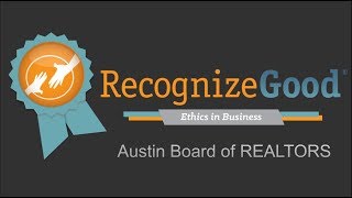 2019 Ethics in Business Award Finalist - Austin Board of REALTORS, Nonprofit