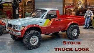 How Low Can We Go? RC4wd TF2 '82 Toyota Stock Look, Suspension Redesign, Electronics Update, & More