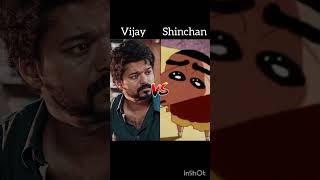 Vijay thalapathy vs shinchan comment your favourite #shinchan #vijaythalapathy