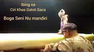 Wayang Golek Dalang Dadan Gatot Gaca Ibing