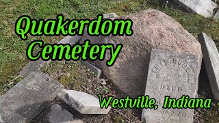 Quakerdom Cemetery Westville, Indiana