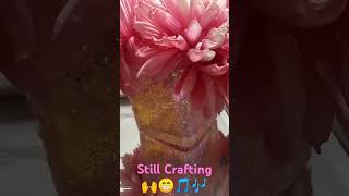 i dont own the rights to the music- crafting with glitter an flowers