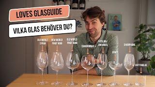 Loves glasguide - vilka glas behöver du?