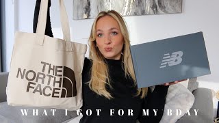 WHAT I GOT FOR MY BDAY 2022 // NEW BALANCE, NORTH FACE & MORE