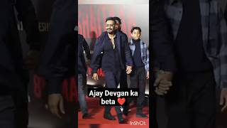 Ajay Devgan bete ke sath Shaitan ke screenings pe #shorts #trending #bollywood #ytshorts