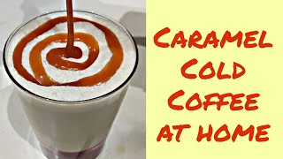 Caramel Cold Coffee | Cold coffee | A walk with me