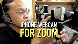 How to Use Your iPhone as a Webcam for Zoom on a PC – The Iriun Method