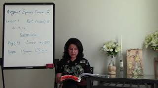 Assyrian Speech Course 2 Lesson 1-5