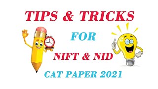 Manage Time in Nift & NID CAT Paper | Tips & Tricks | Exam 2021