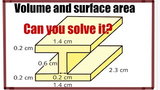 compound prism volume and surface area