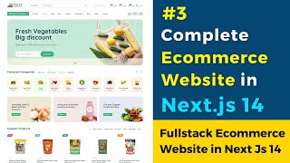 #3 Build a Full Stack E-Commerce Website with Next.js 14, Strapi Headless CMS & Material UI