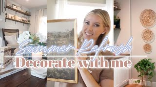 SUMMER HOME REFRESH / TRADITIONAL MODERN DECORATING / STUDIO MCGEE / TYPICALLY KATIE