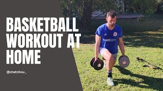 Basketball workout at home