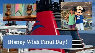 Disney Wish 2024 | Day 3 Part 2 | Final Day | June 2024