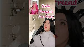 Barbie Krampus's New Friend #barbie #krampus #barbiekrampus #funny #comedy