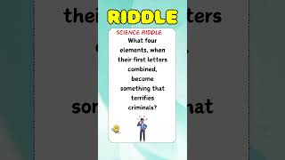 science riddle  #riddlecollection #shorts