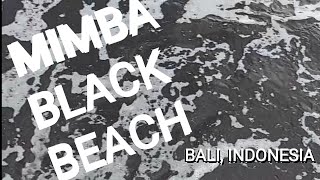 Mimba Black Beach, Bali, Indonesia