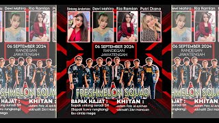 LIVE FRESHMELON SQUAD DI DESA RANDEGAN -  LOSARI  JUM"AT 6 SEPTEMBER 2024 EDISI MALAM